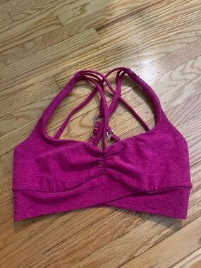 Bombshell sportswear pink sports bra.  Size small.
3/$75
